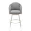 Chaise de bar 44 po avec repose-pieds