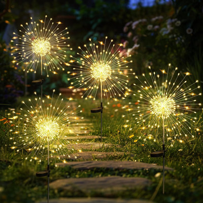 Stainless Steel Solar Powered Stainless Steel Pathway Light Pack