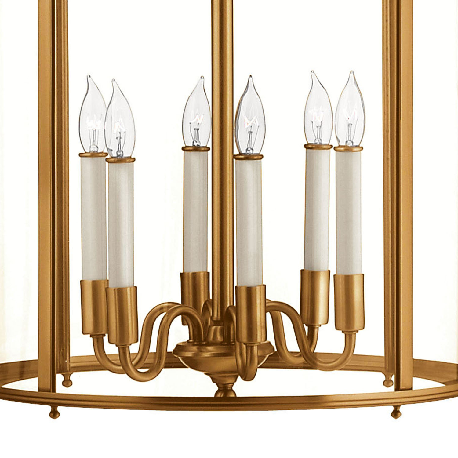 Tide Chandelier, Heirloom Brass