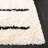 Chandless Striped Ivory/Black Area Rug-48184806