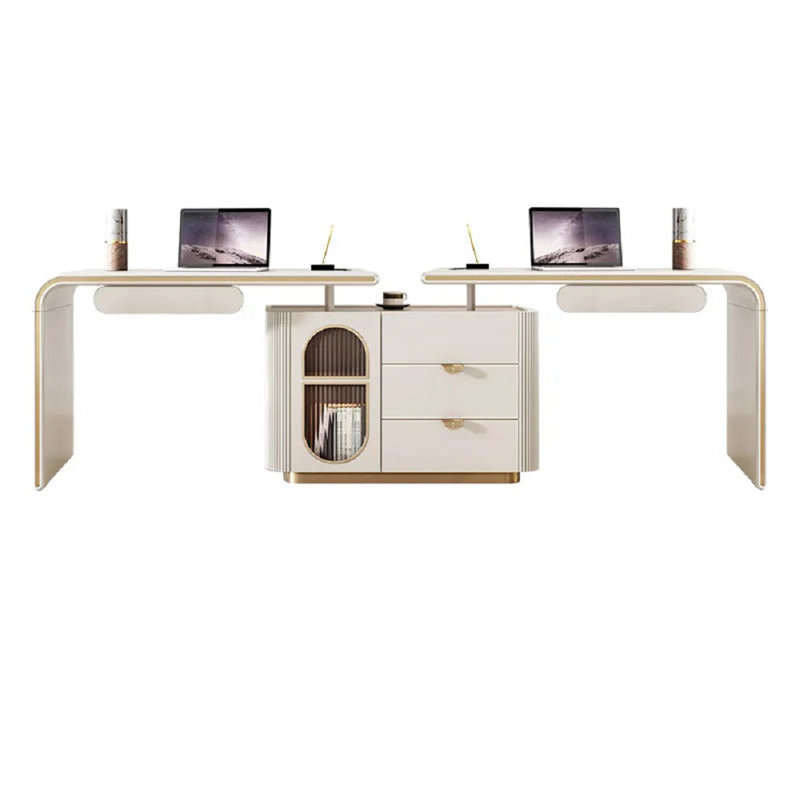 Aubreelynn Executive Desk, White
