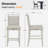 Calaeb Bearden 5-Piece Counter Height Drop Leaf Dining Set
