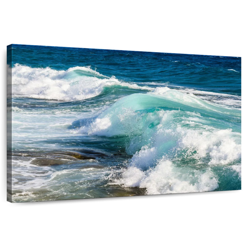 Gillard Sea Glass Shore, 26" H x 39" W