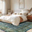 Tapis de salon à motif floral oriental Fillender-106886860
