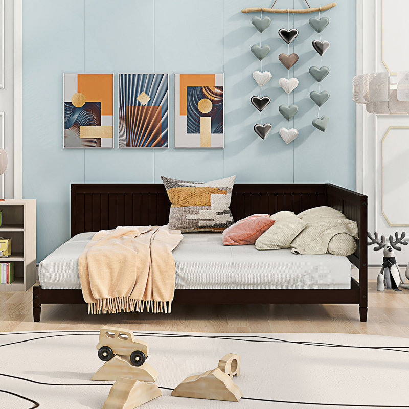 Full Size Daybed, Sofa Bed, Full/Double, Black