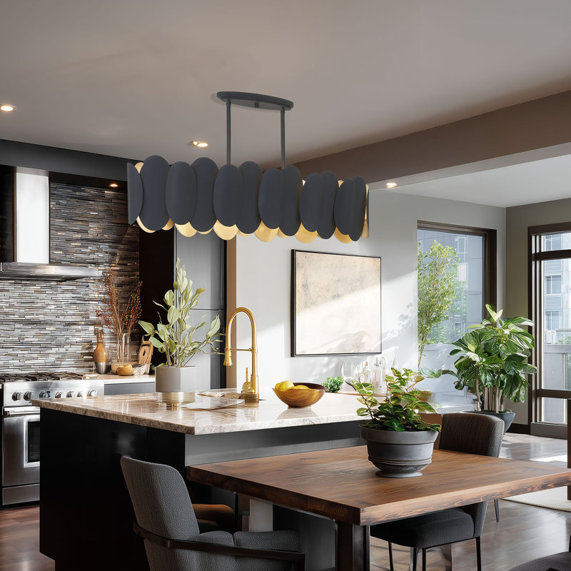 Îlot 10 lumières 48 po Vailen