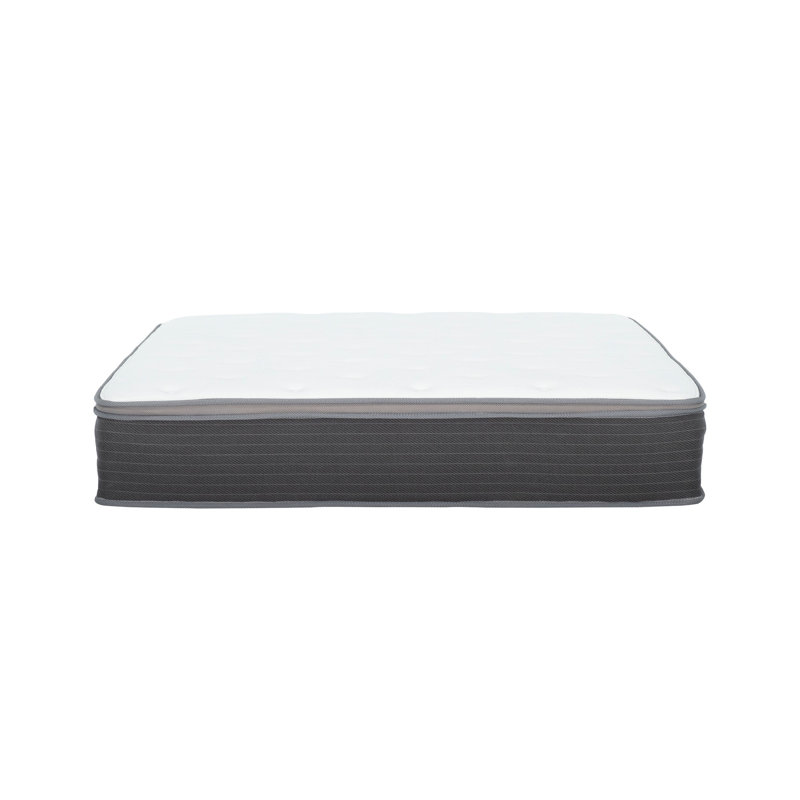 Matelas à ressorts ensachés et mousse viscoélastique imprégnée de gel, 8", Grand lit
