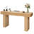 63 in Console Table, Farmhouse Desk Behind the Couch, Wooden Rectangle Entrance Desk, Narrow Long Sofa Table Accent Stand for Hallway, Bedroom, Living Room, Foyer, Easy Assembly, Burlywood-1246759193
