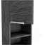 Armoire à pharmacie à porte simple H 32 po, deux tablettes extérieures, deux tablettes intérieures, chêne fumé-773676569