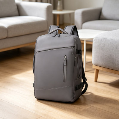 Sac à dos de voyage à grande capacité avec séparation sèche et humide Sac à dos multifonctionnel pour ordinateur portable Sac à dos de voyage pour hommes