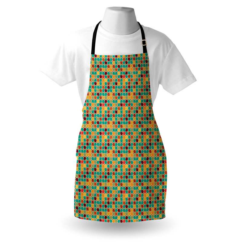 Checkered Bib Apron