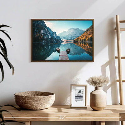 Jetée du lac Braies