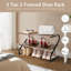 6 Pair Shoe Rack