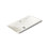 Iron Plains Metal Rectangle Dual Mount Bathroom Sink with Overflow