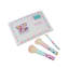 Mini ensemble de 3 pinceaux de maquillage avec pochette de voyage Impressions Vanity Hello Kitty and Friends
