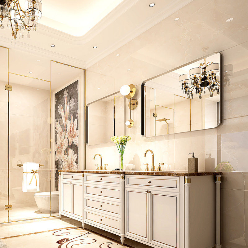Miroir mural de salle de bain 36x30inch, 30" x 36"