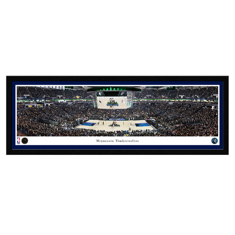 Minnesota Timberwolves - Cadre sélectionné, Encadré avec passe-partout simple