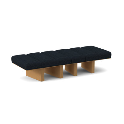 Banc rembourré Oblique