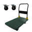 Chariot pliable pour camion à main - capacité de poids de 440 lb avec 2 roues de frein pivotantes pour l'entrepôt de bureau à domicile-121884534