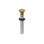 Clicker Drain With Overflow