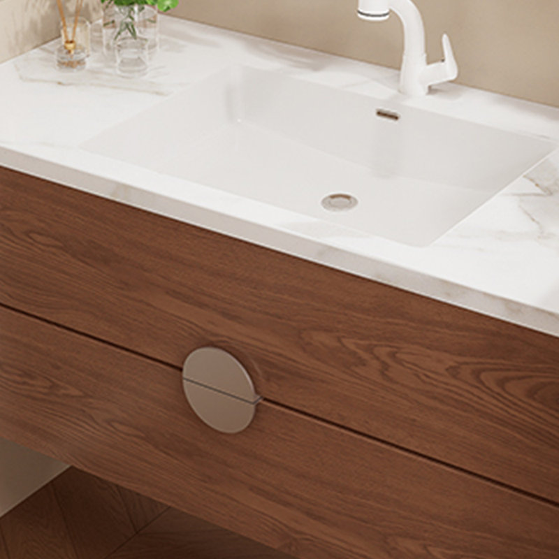 Modern stylish simple bathroom cabinet