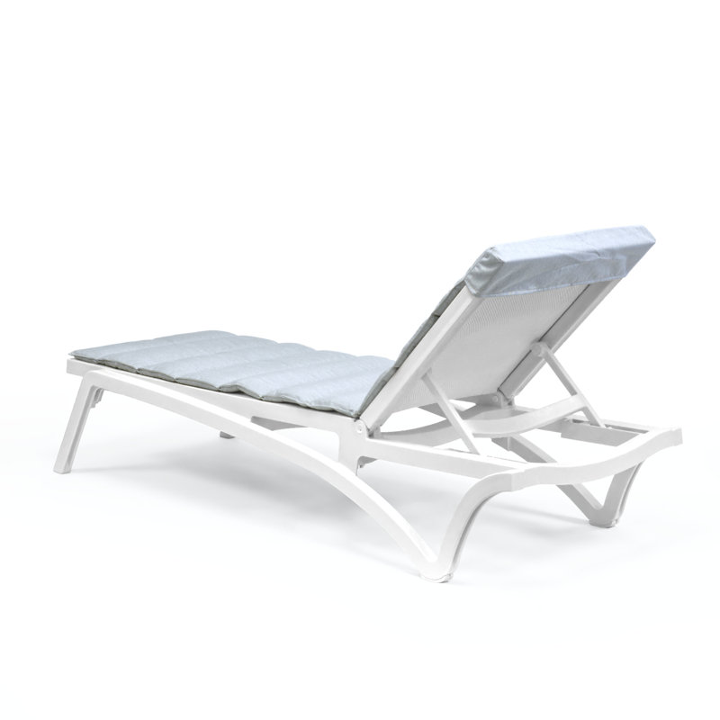 Coussin de chaise longue d'extérieur Tali Sunbrella®, Toile granit Sunbrella®