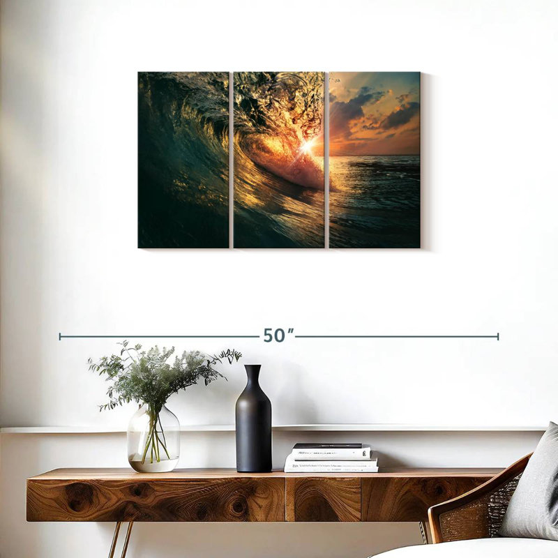 Gillard Splashing Wave, 20" H x 33" W