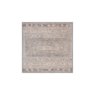 Tapis gris lavable à la machine