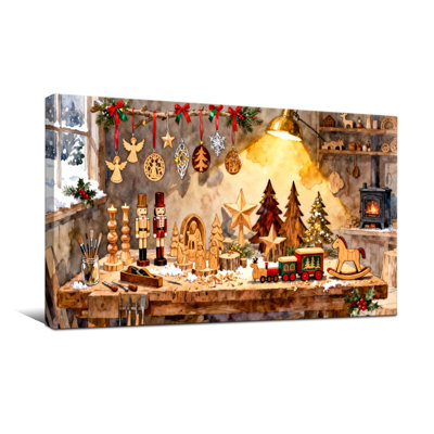 Christmas Christmas Workshop Wood Craft Decorations