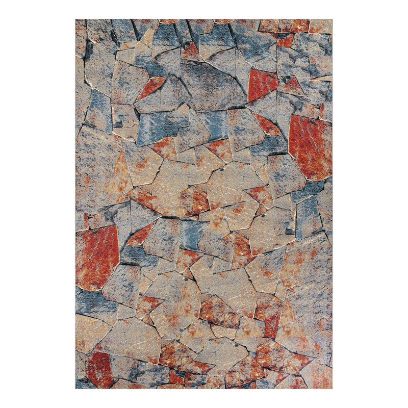 Keazia Indoor/Outdoor Area Rug, Rectangle 10' x 14'1"