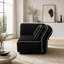 Upholstered Boucle Slipcovered Right-hand Flared Arm Sofa-206341212