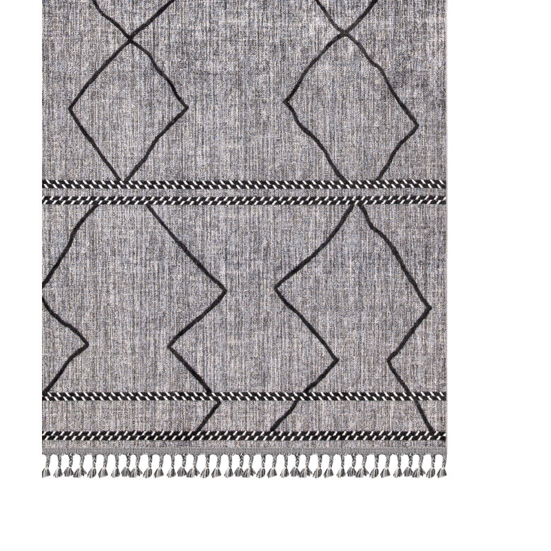 Suhanth Geometric Indoor Rug, Runner 3'3" x 6'7"