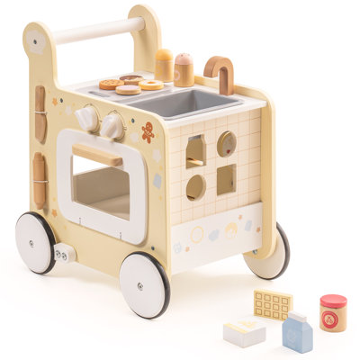 Baby Push Walker, Kids Kitchen Baking Cart