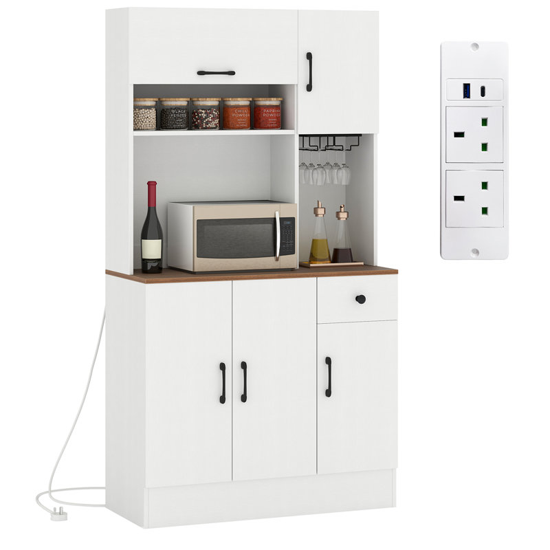 167cm Kitchen Pantry