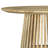 Diana Natural Mango Round Cocktail Coffee Table