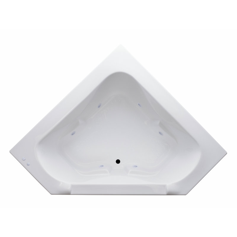 60'' x 60'' Whirlpool Acrylic Bathtub