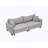 Trinety Square Arms Sofa, Modern Sofa, Accent Sofa-937845287