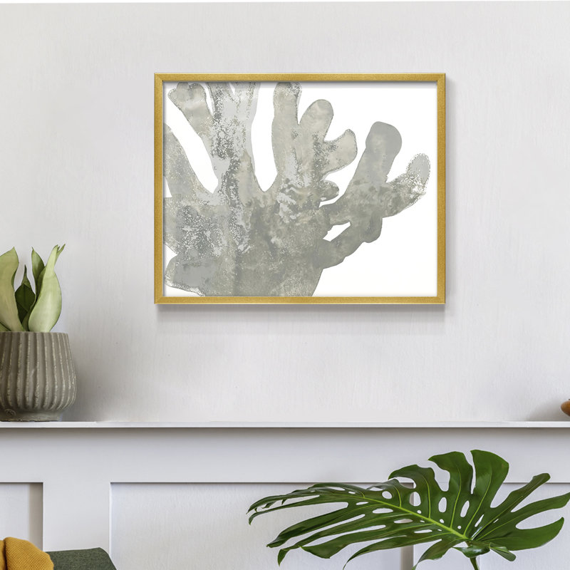 Stone Macro Coral I -Framed Print - Restickable, 8" H x 10" W