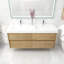Ensemble de meuble-lavabo mural double l 59 po Jayden-James-533851953