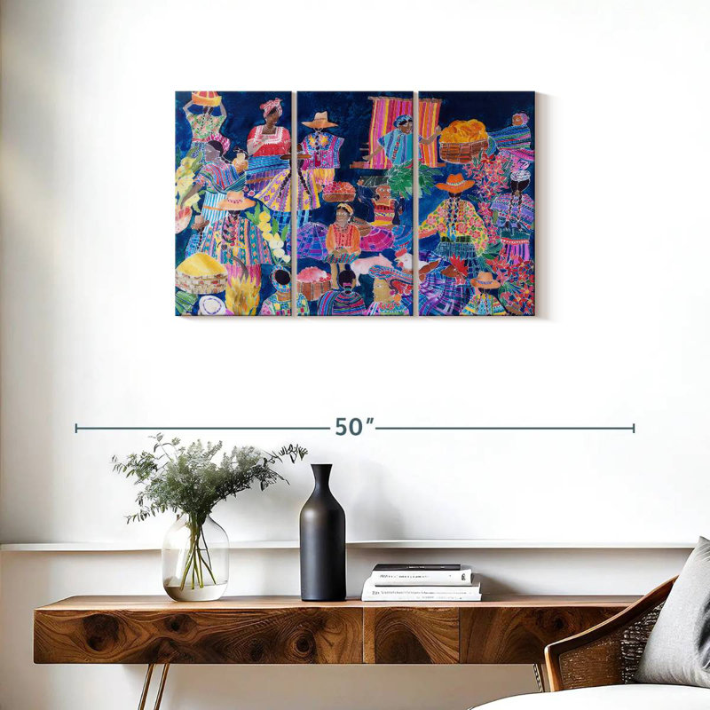 Guatemala Impressions, 20" H x 33" W
