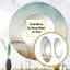 Elemental Eternity Minimalisme - grand miroir mural minimaliste, miroir rond brun unique, impression d'art en métal-99622076