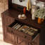 Armoire-bar 39,4 po avec crochets et station de charge avec tablettes supérieures-92968809