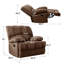 Fauteuil inclinable manuel oscillant de 42,9 po Batholo-118608811