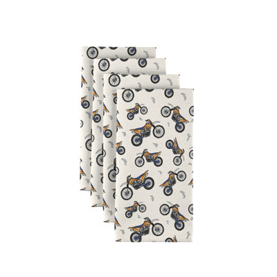 Nathanael Polyester Abstract Square Napkin