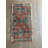 Small Vintage Turkish Oushak Rug for Office and Bohemian Decor