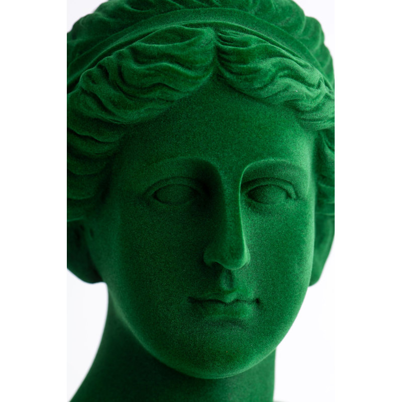 Sculpture en demi-corps Aadila, Vert