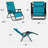 Set Of 2 Zero Gravity Patio Chair-448852435