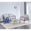 Chaise de table d'extérieur simple en bambou, plateau rond