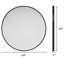 Miroir mural en aluminium-314457105-314457104