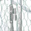 La porte en acier verrouillable à structure métallique 26 * 10 * 6ft et la surface lisse pour la propreté de la volaille